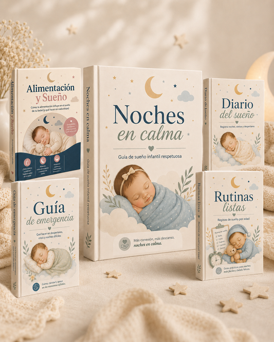 Noches En Calma: Un método práctico para reducir despertares y crear rutinas de sueño saludables.
